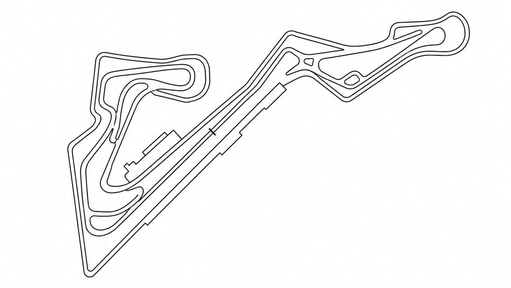 BREN RACEWAY course outline